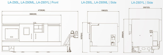 _{LA-250LCеߴD